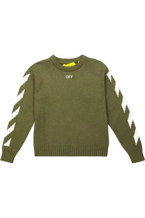 OFF-WHITE Pullover in cotone con logo