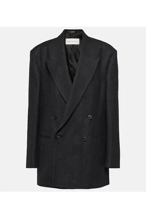 DRIES VAN NOTEN Blazer doppiopetto in lana