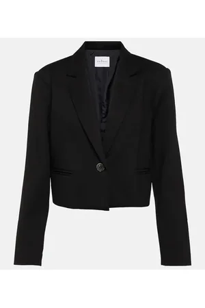 Velvet Blazer cropped Anya