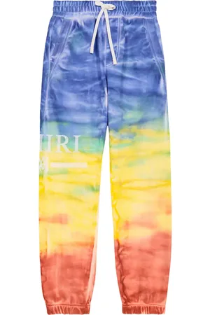 AMIRI Pantaloni sportivi tie-dye in cotone