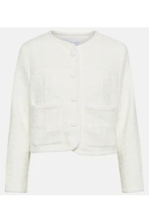Proenza Schouler White Label - Giacca cropped in tweed