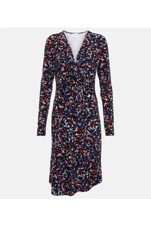 Marant Etoile Abito midi Jadiya con stampa