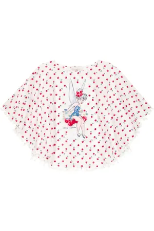 MONNALISA Poncho in mussola di cotone con stampa