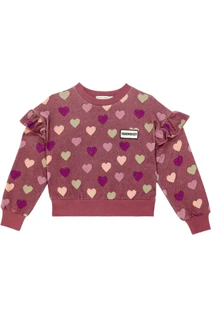 The New Society Pullover Christy in cotone con stampa