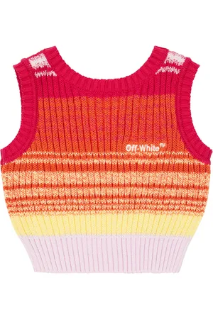 OFF-WHITE Gilet in maglia di cotone