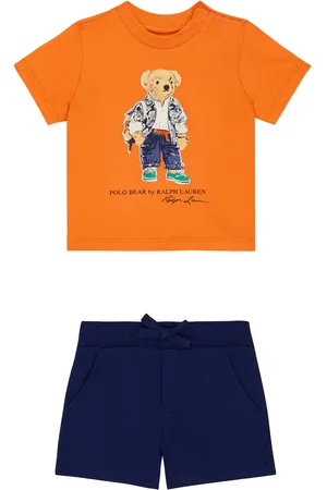 Ralph Lauren Baby - T-shirt e pantaloni in cotone