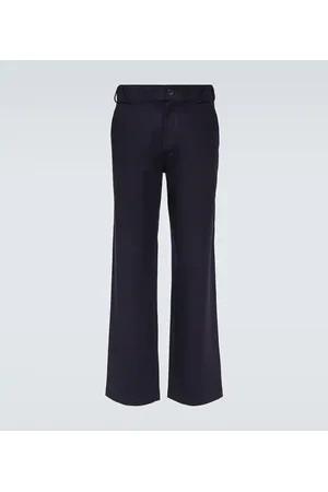 GR10K Pantaloni regular in misto lana