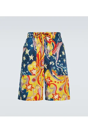 Marni X No Vacancy Inn - Shorts in cotone con stampa