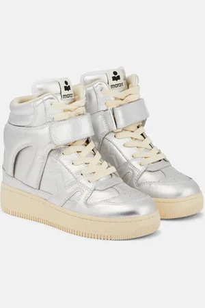 Isabel Marant Sneakers Ellyn in pelle metallizzata