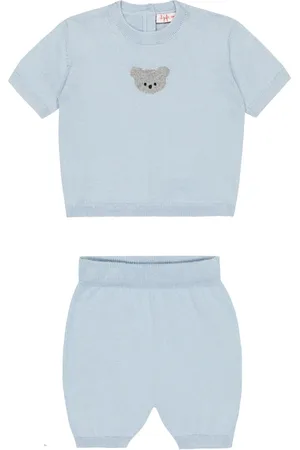 Il gufo Baby - T-shirt e shorts in cotone