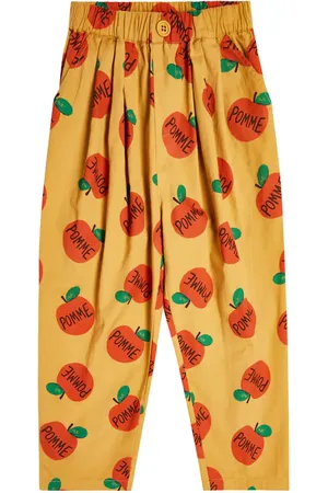 Jelly Mallow Pantaloni in cotone con stampa