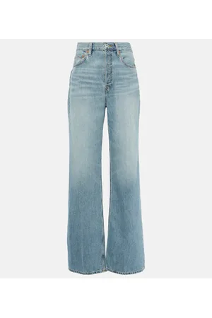 RE/DONE Jeans a gamba larga e vita alta ’70s