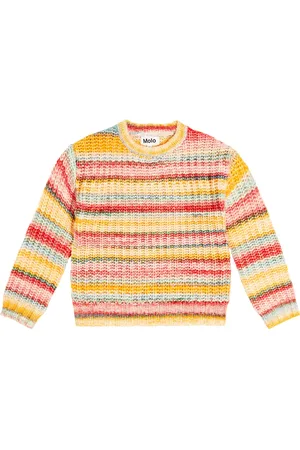 Molo Pullover Gaylen in misto cotone a righe