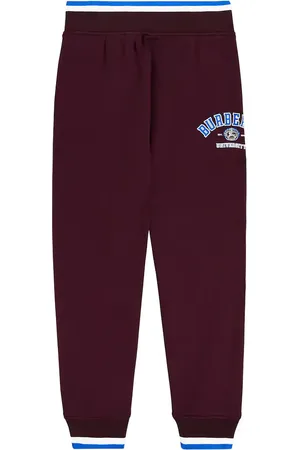Burberry Pantaloni sportivi in jersey di cotone