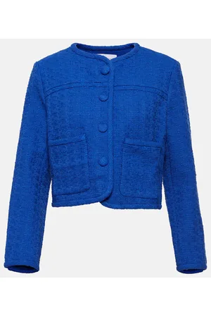 Proenza Schouler White Label - Giacca cropped in tweed