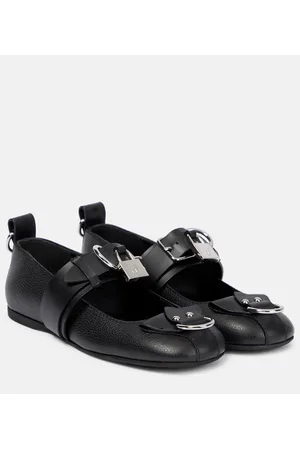 J.W.Anderson Ballerine Lock in pelle