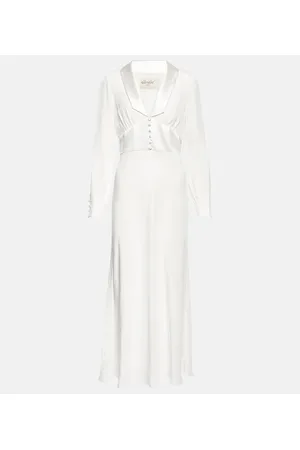RIXO London Bridal - Abito midi Jodie in seta