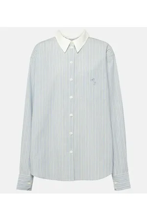 Acne Studios Camicia in cotone a righe