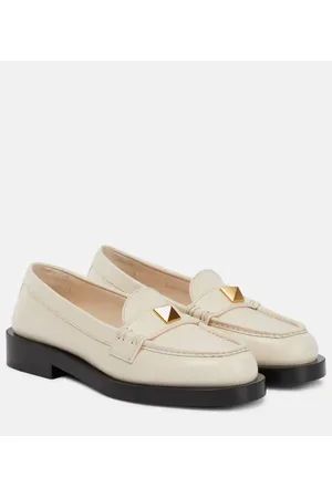 VALENTINO GARAVANI Mocassini Roman Stud in pelle