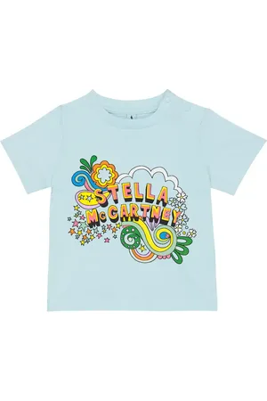 Stella McCartney Baby - T-shirt in cotone con logo