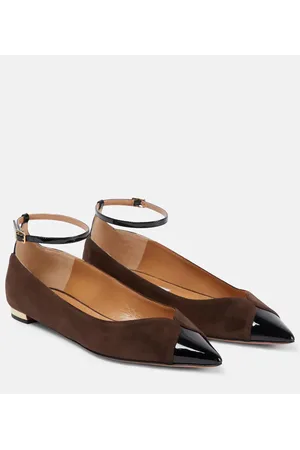 Aquazzura Ballerine Pinot in suede