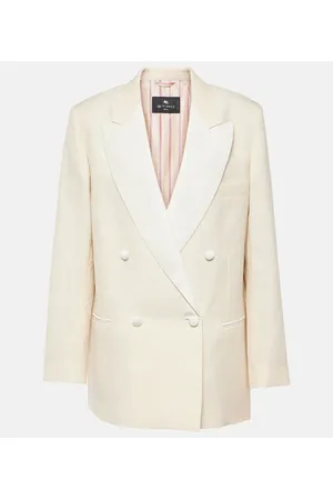 Etro Blazer in jacquard di cotone e lana