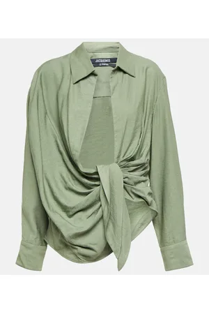 Jacquemus Camicia Le Bahia con fiocco
