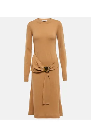 J.W.Anderson Abito midi Bucked in lana