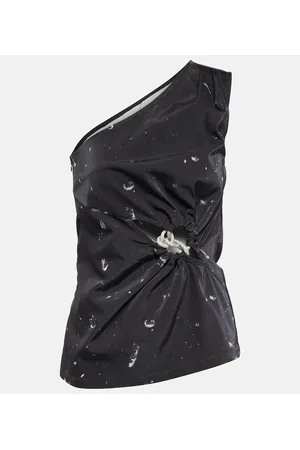 JACQUES WEI Top monospalla con cut-out