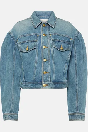 ULLA JOHNSON Giacca di jeans cropped Cosette