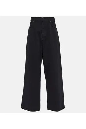 Balenciaga Jeans a gamba larga e vita media