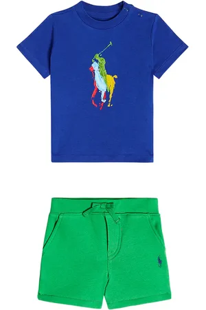 Ralph Lauren Baby - T-shirt e shorts in jersey