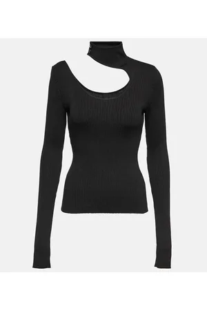 PETAR PETROV Top Fiz in seta con cut-out