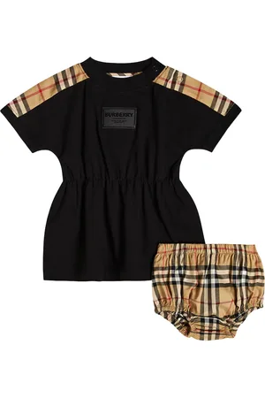Burberry Baby - Abito e culottes Burberry Check
