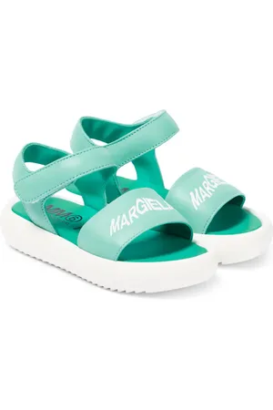 Maison Margiela Sandali in pelle con logo