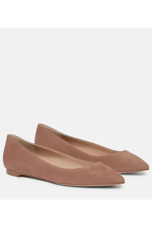 Gianvito Rossi Ballerine in suede