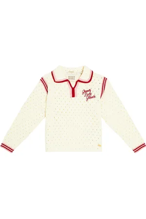 Scotch&Soda Pullover in misto cotone con ricamo