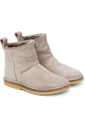 PèPè PèPè Stivaletti Ottter in suede con shearling
