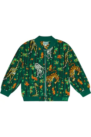 Kenzo Giacca in misto cotone con stampa