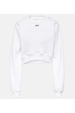 OFF-WHITE Felpa in jersey di misto cotone