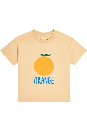 Jelly Mallow T-shirt Orange in cotone