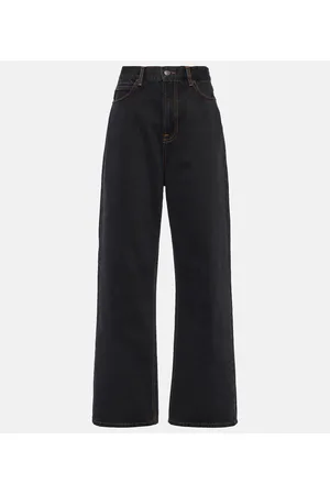 WARDROBE.NYC Jeans a gamba larga e vita alta