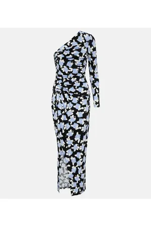 Diane von Furstenberg Abito lungo monospalla Kitana