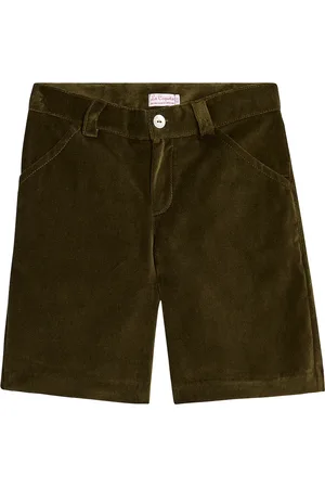 La Coqueta Shorts Lucas in velluto di cotone