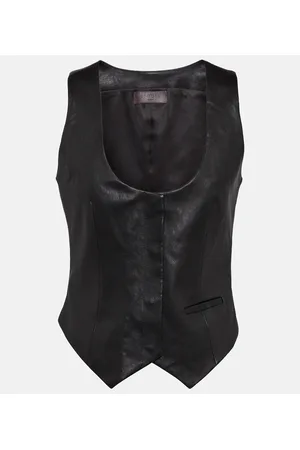 Stouls Gilet Adrian in pelle