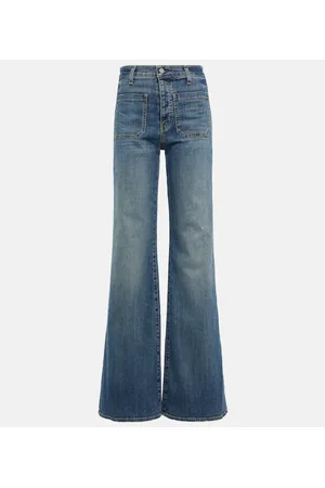NILI LOTAN Jeans flared Florence a vita alta