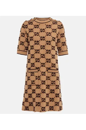 Gucci Miniabito Maxi GG in lana