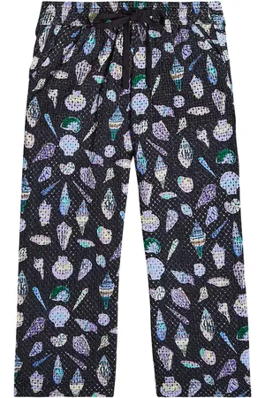 Marysia Pantaloni in cotone con stampa