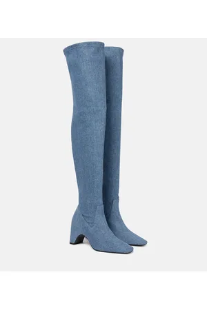 COPERNI Stivali cuissardes in denim