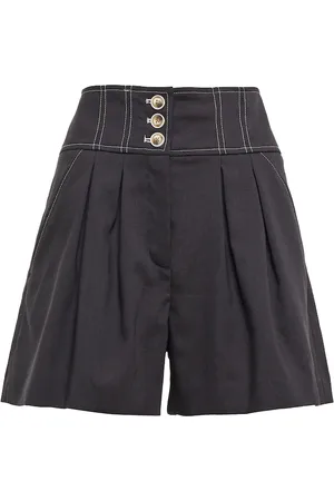 VERONICA BEARD Shorts Alicia a vita alta